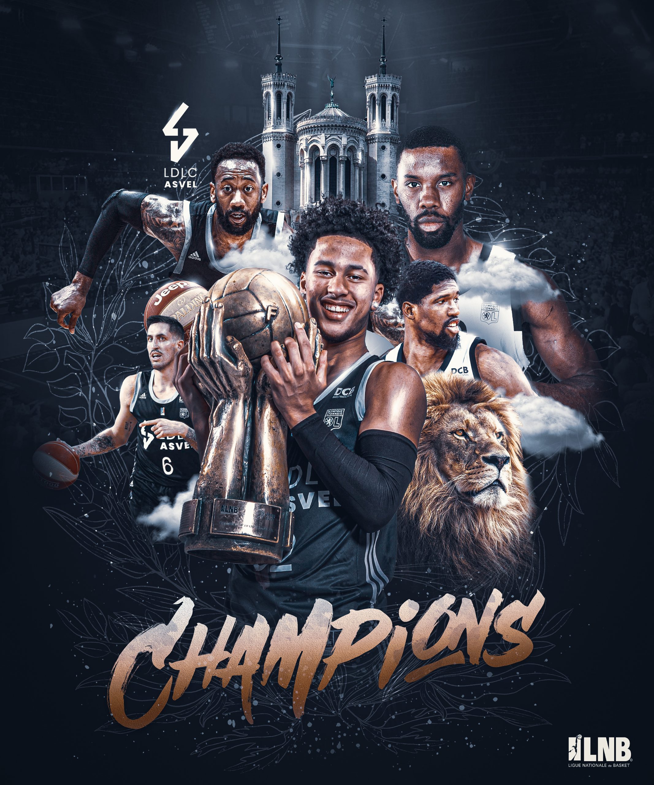 ASVEL Villeurbanne, campeón de la liga francesa