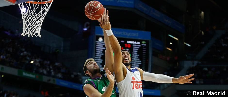 El Real Madrid se estrena en la Liga con una exhibición ofensiva ante Unicaja (101-90)