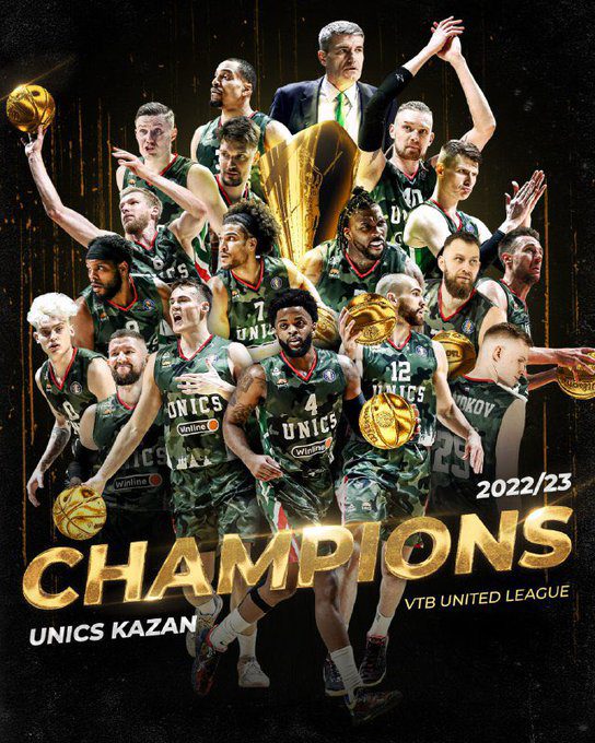 Unics Kazan, campeón de la VTB-League