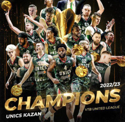 Unics Kazan, campeón de la VTB-League