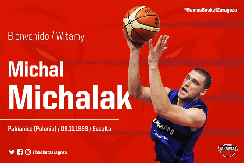 Michal Michalak refuerza el juego exterior de Tecnyconta Zaragoza