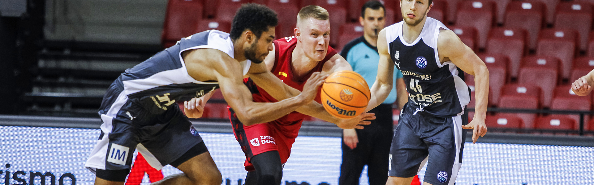 Casademont Zaragoza logra una importante victoria ante Brose Bamberg (77-65)