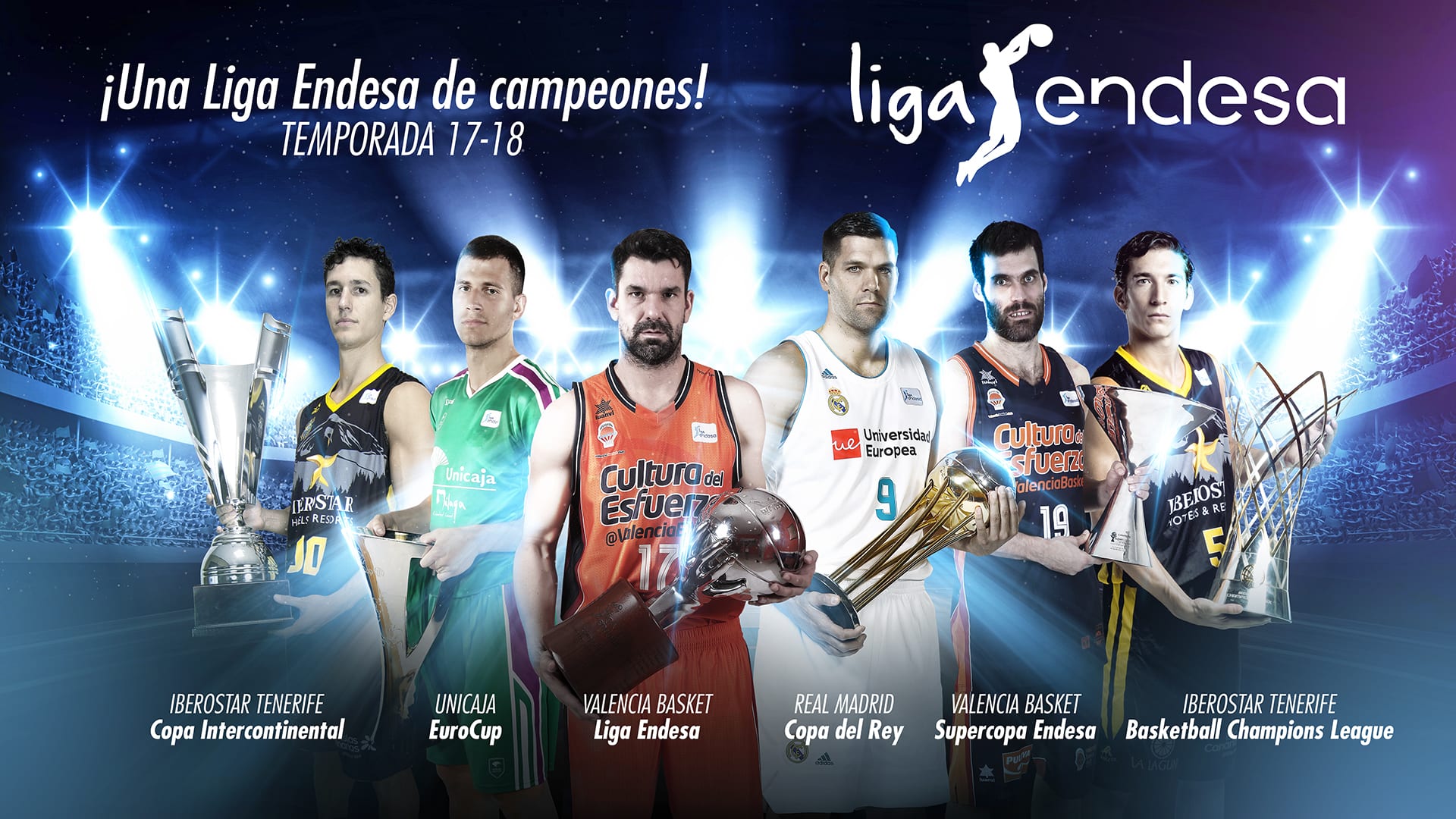 Una liga Endesa 2017-18 de campeones