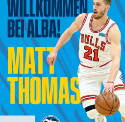 El Alba Berlín anuncia el fichaje de Matt Thomas