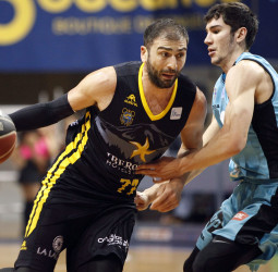 Movistar Estudiantes fue el invitado de piedra de la fiesta aurinegra (77-59)