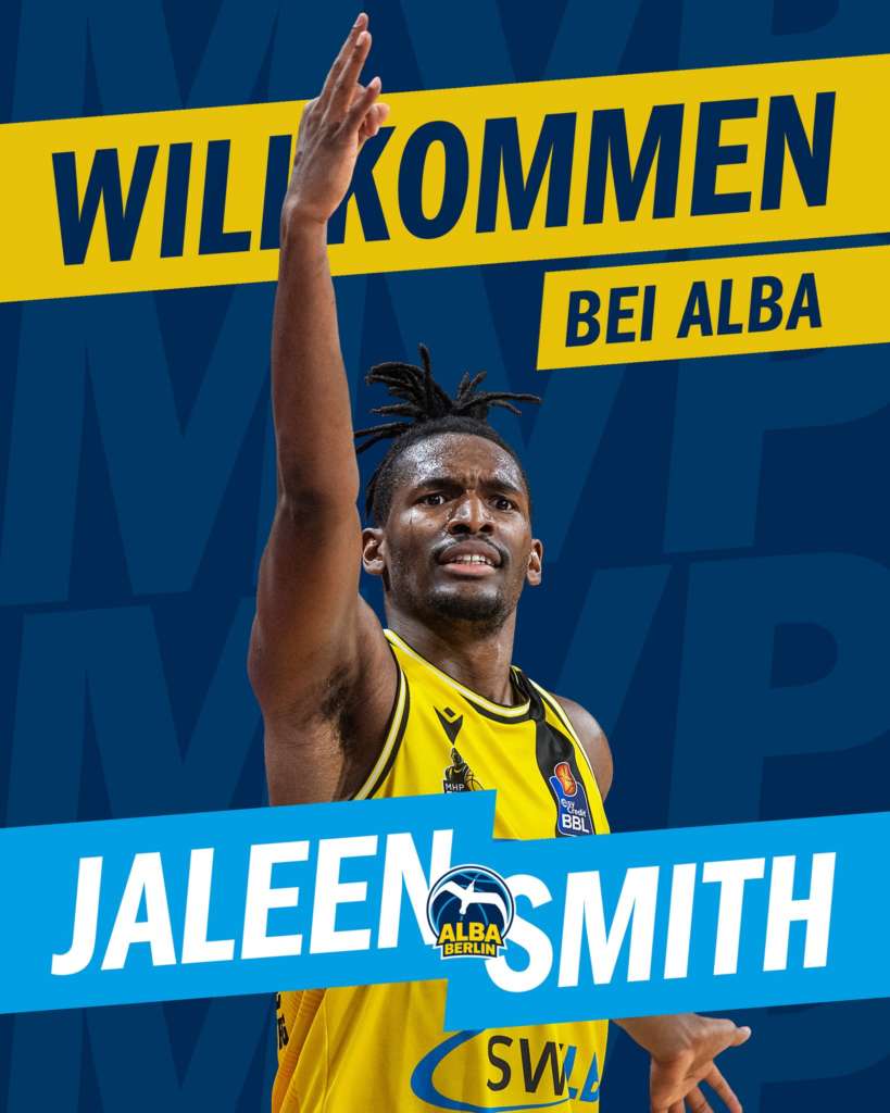 Jaleen Smith, nuevo jugador del ALBA Berlín