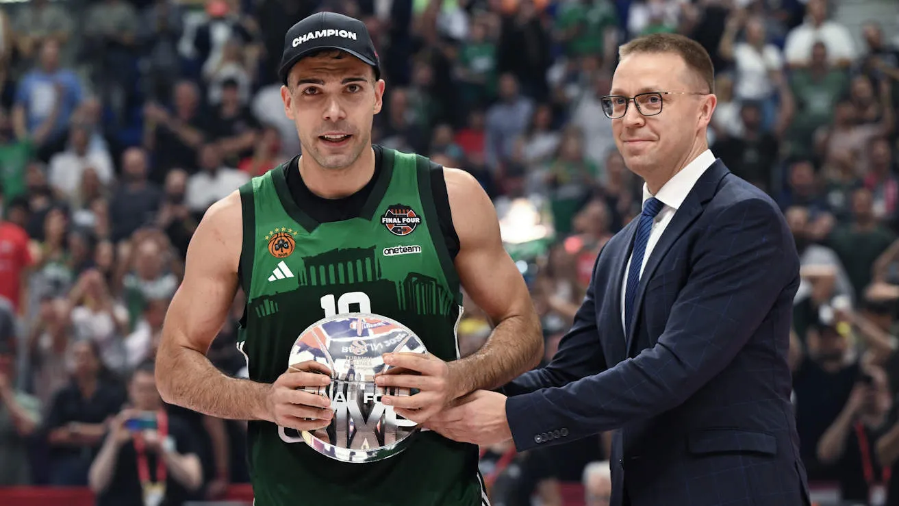 Kostas Sloukas, MVP de la Final Four EuroLeague 2024