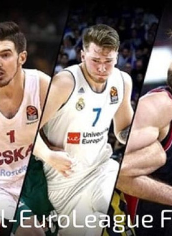 Luka Doncic y Tornike Shengelia, en el Mejor Quinteto de la Euroliga