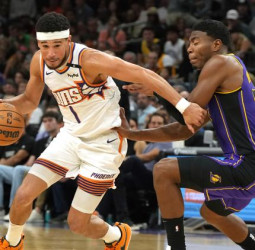 Entre Booker y Durant gestan la remontada de los Suns ante Lakers, 109-105