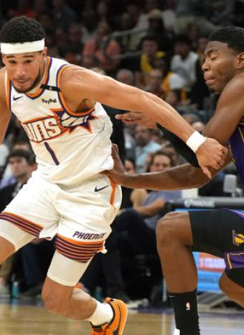 Entre Booker y Durant gestan la remontada de los Suns ante Lakers, 109-105