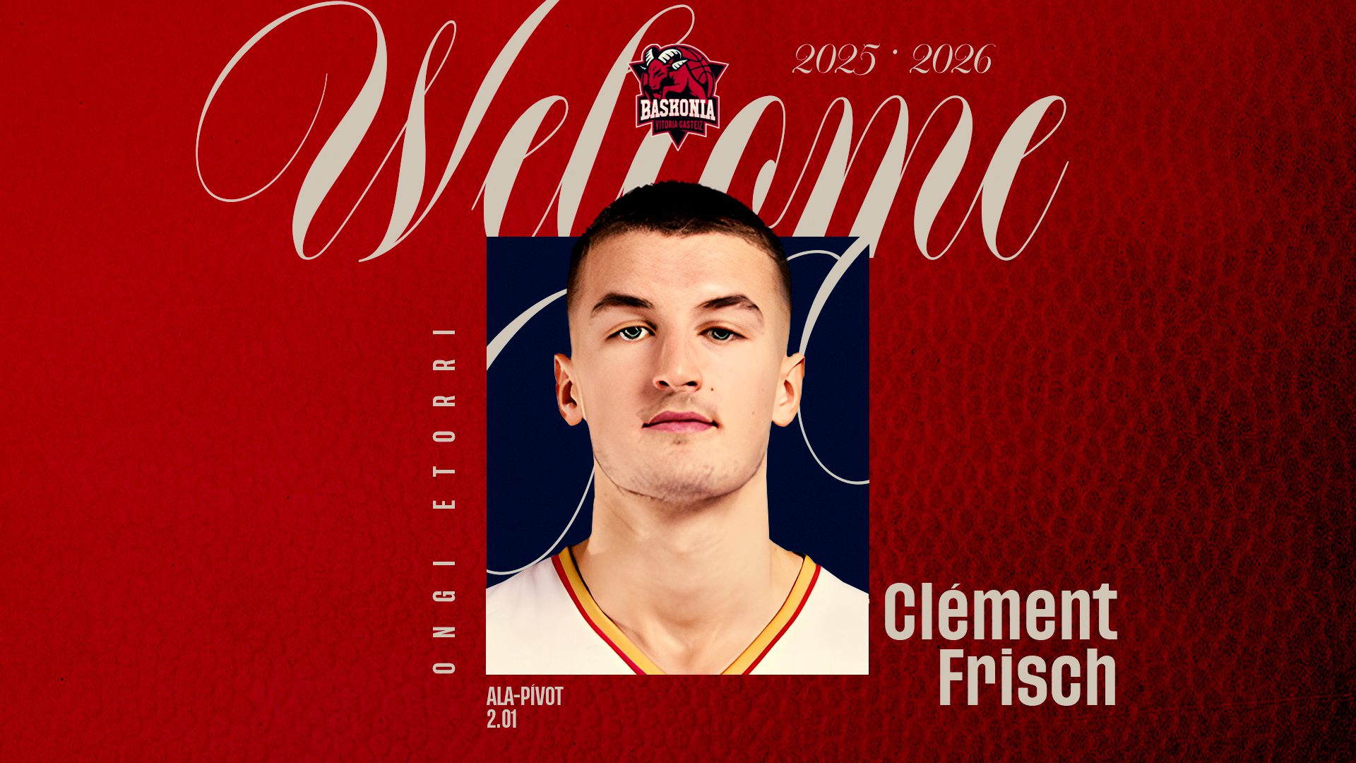 Clément Frisch, primera pieza del nuevo Baskonia
