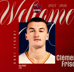 Clément Frisch, primera pieza del nuevo Baskonia