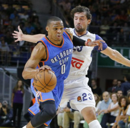 Historia de los partidos con equipos NBA en suelo español