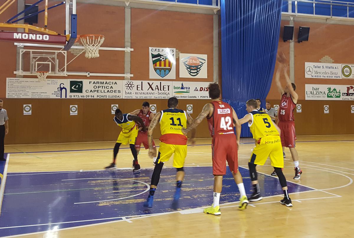 El CAI Zaragoza no pudo superar a Morabanc Andorra (74-64) en Ponts