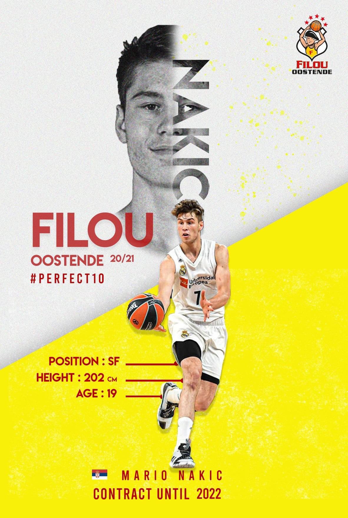 Mario Nakic se va a Oostende en busca de minutos