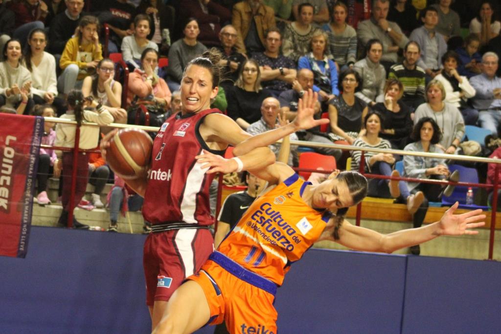 Épica a la europea del Lointek Gernika para tumbar al Valencia Basket