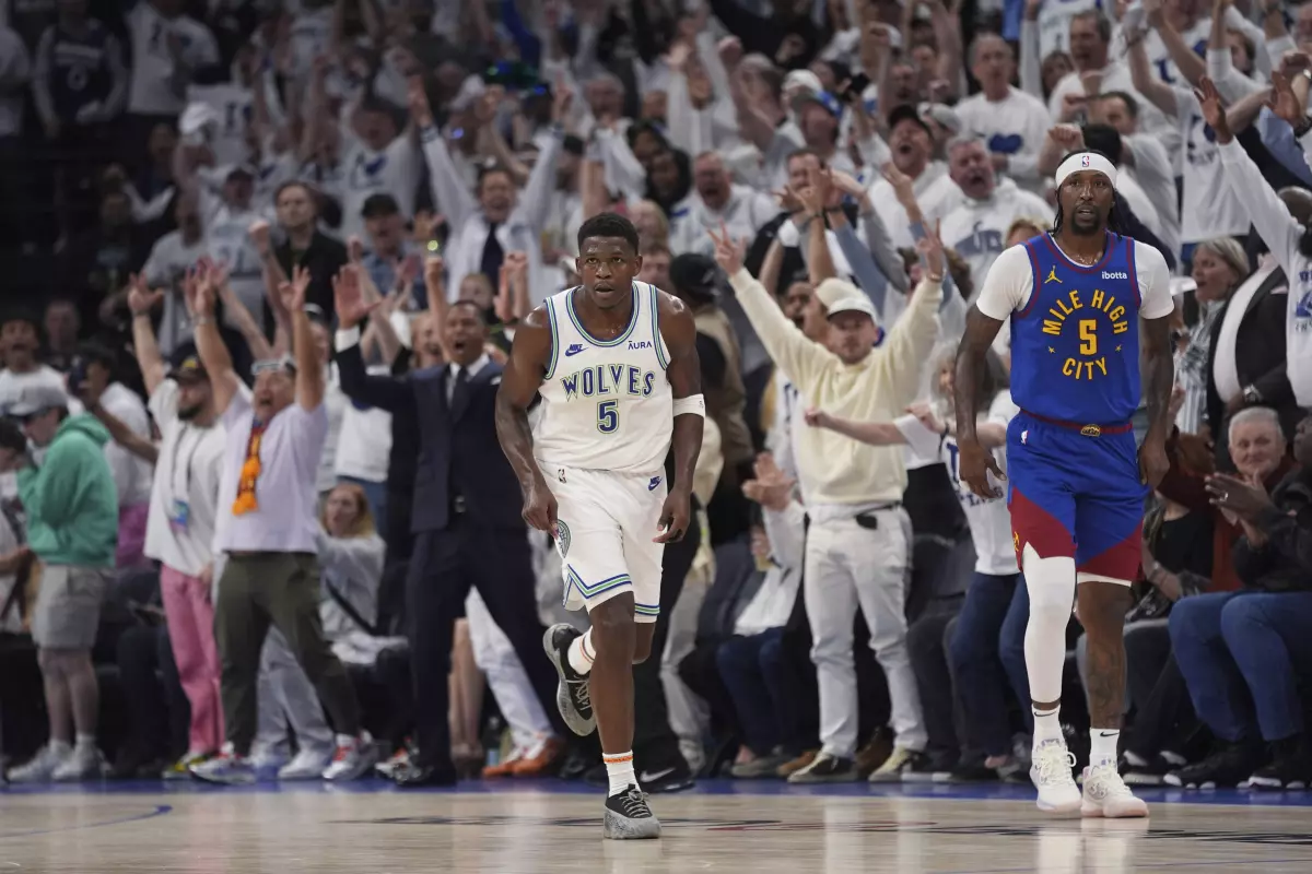 Los Timberwolves dejan en la nada a los Nuggets, 115-70 [3-3]