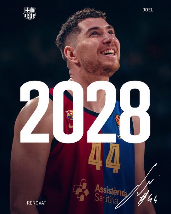 Ampliación del contrato de Joel Parra hasta 2028