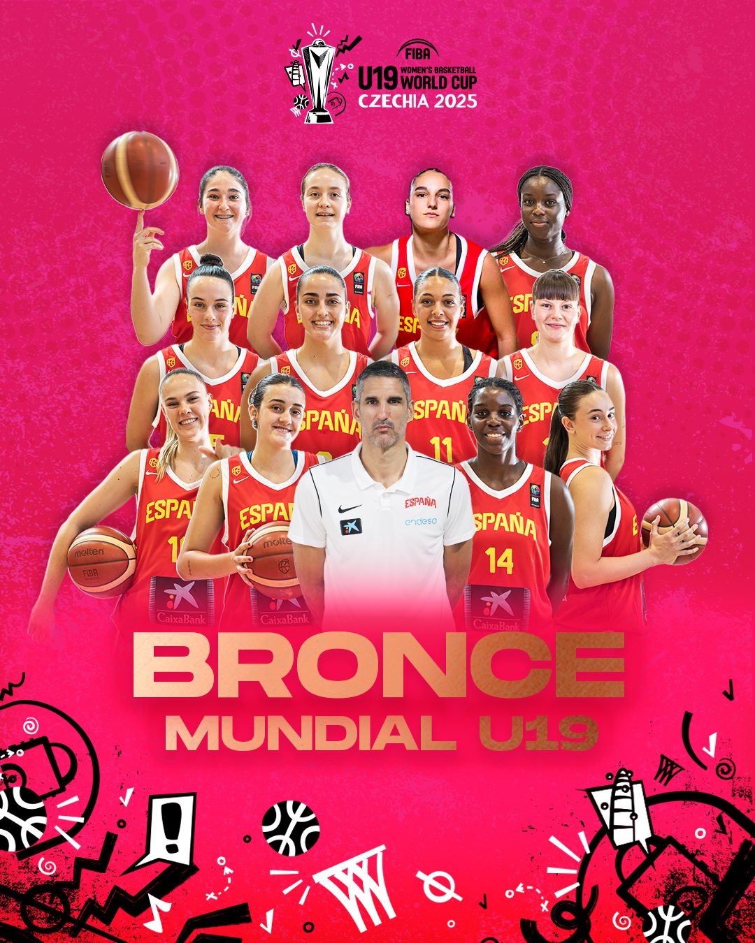 U19F: España conquista el bronce en el Mundial Femenino U19 con una Okafor estelar