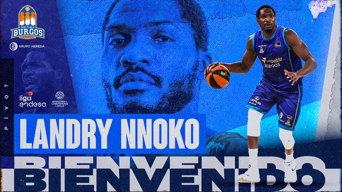 Landry Nnoko se incorpora al Hereda San Pablo Burgos