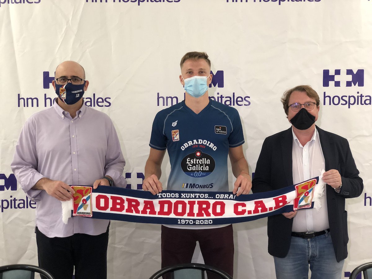 Fer Zurbriggen: “Elegí venir al Monbus Obradoiro porque sé que tiene un proyecto serio y con planes de trabajo a largo plazo”
