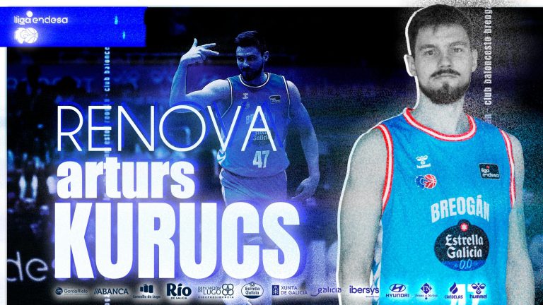 Arturs Kurucs renueva con Río Breogán
