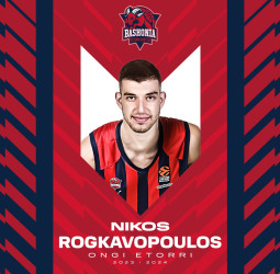 Nikos Rogkavopoulos, baskonista las próximas tres temporadas