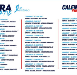 El Monbus Obradoiro comenzará la temporada 2017/18 en casa contra Tecnyconta Zaragoza