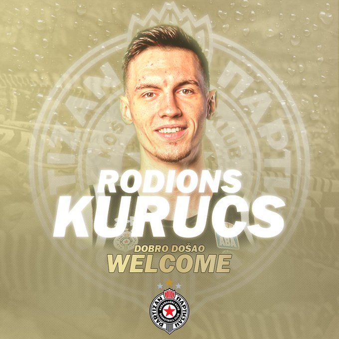 El Partizan anuncia el fichaje de Rodions Kurucs