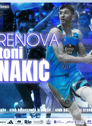 Toni Nakic renueva su compromiso con el Río Breogán