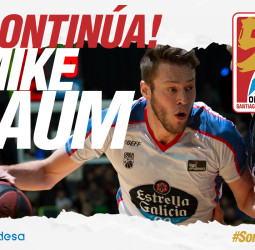 El Monbus Obradoiro y Mike Daum renuevan su contrato por una temporada