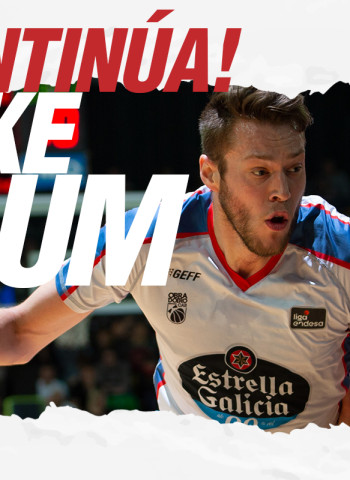 El Monbus Obradoiro y Mike Daum renuevan su contrato por una temporada