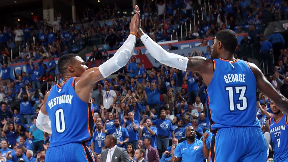 OKC empieza arrasando y los Clippers ganan el derbi angelino