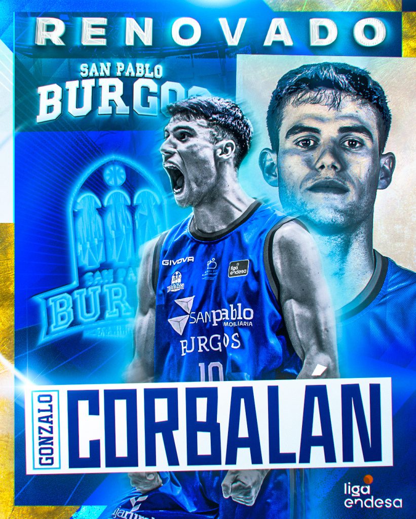 Gonzalo Corbalán sella su continuidad en el San Pablo Burgos