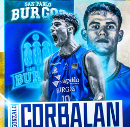Gonzalo Corbalán sella su continuidad en el San Pablo Burgos