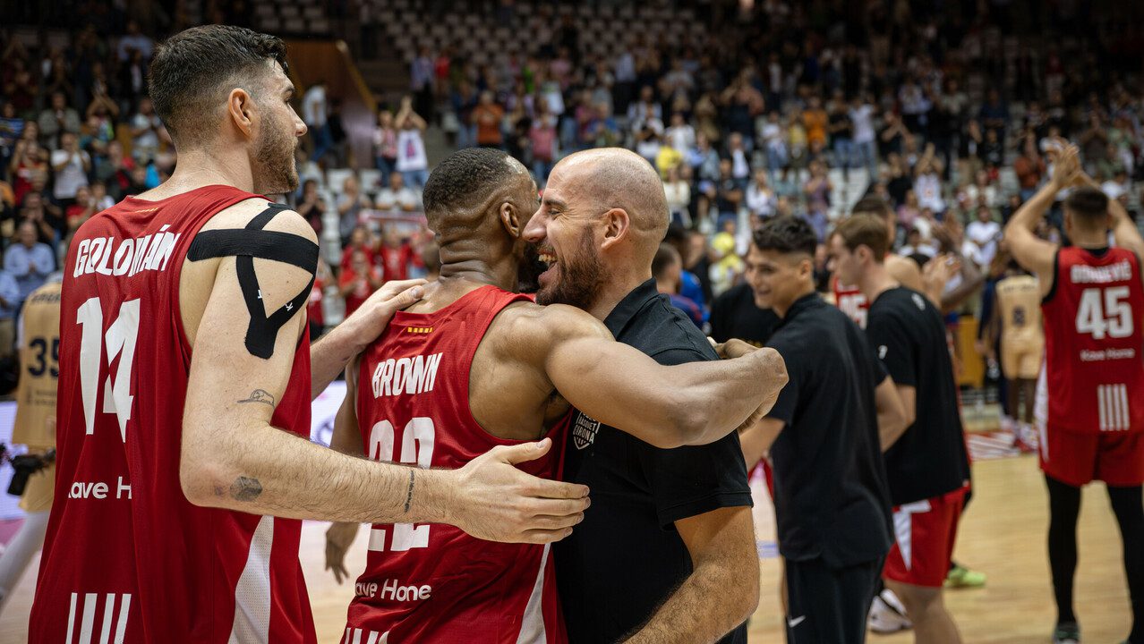 El Bàsquet Girona gana al UCAM Murcia bajo el liderazgo de Brown (82-76)