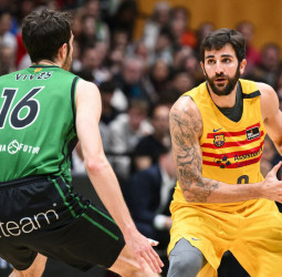 Victoria cómoda del Barça en Badalona. El playoff se complica para el Joventut (75-93)