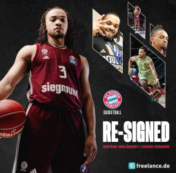 Carsen Edwards renueva con el Bayern Múnich