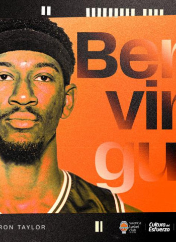 Kameron Taylor, primera novedad del Valencia Basket 2025-26