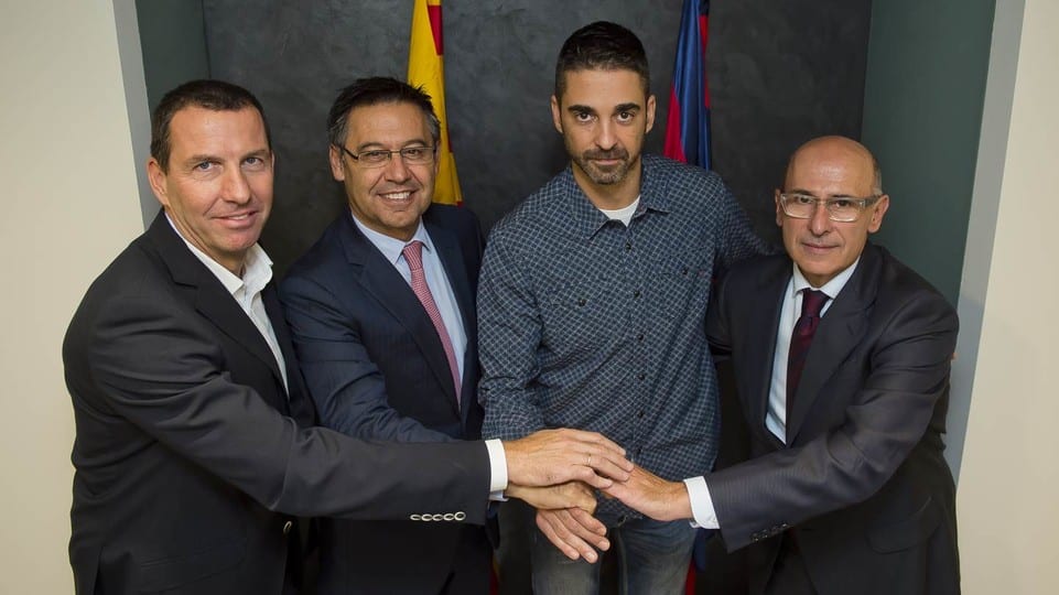 Juan Carlos Navarro firma su continuidad con el Barça Lassa