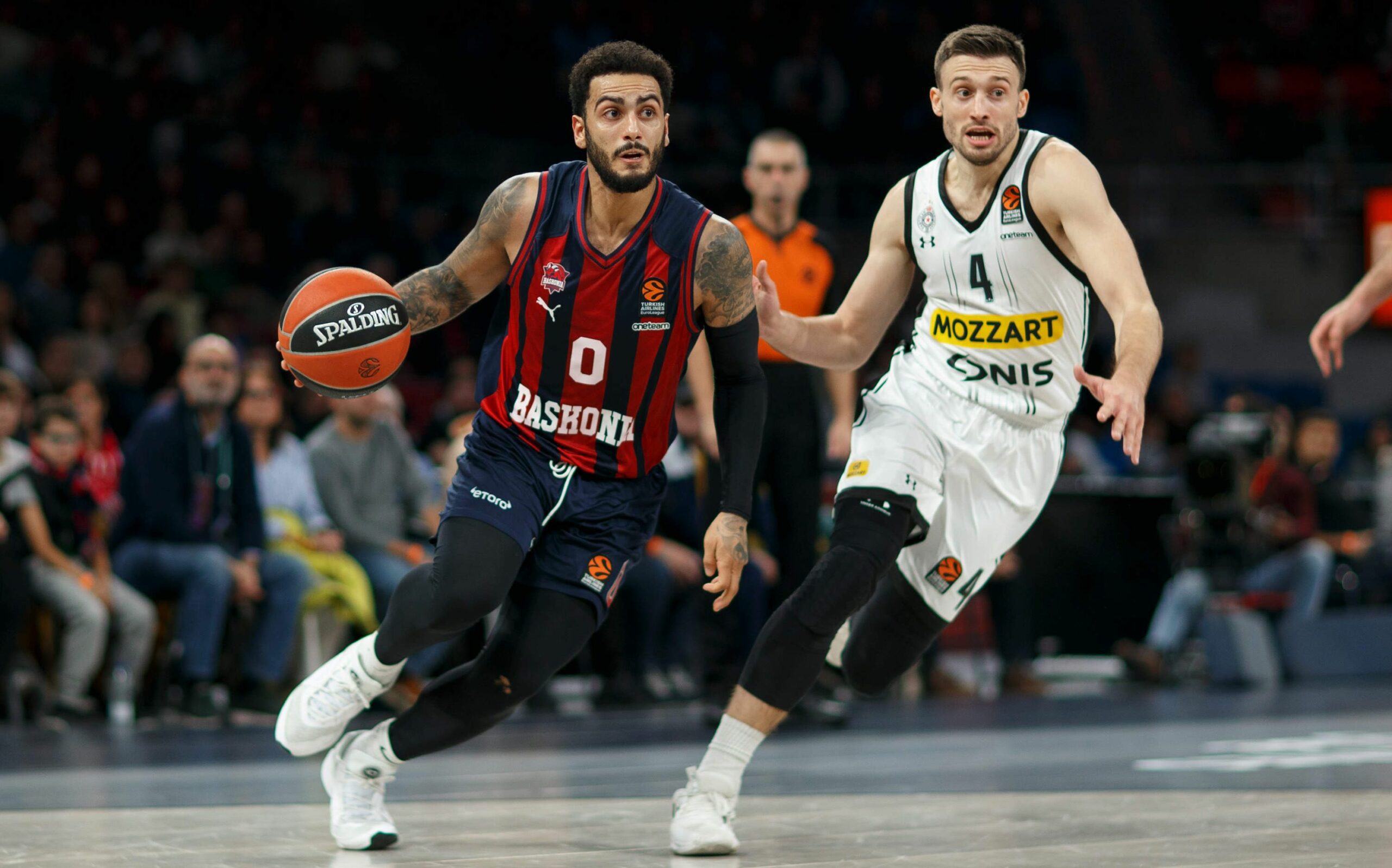 Baskonia gana en el último segundo al Partizan, 84-83