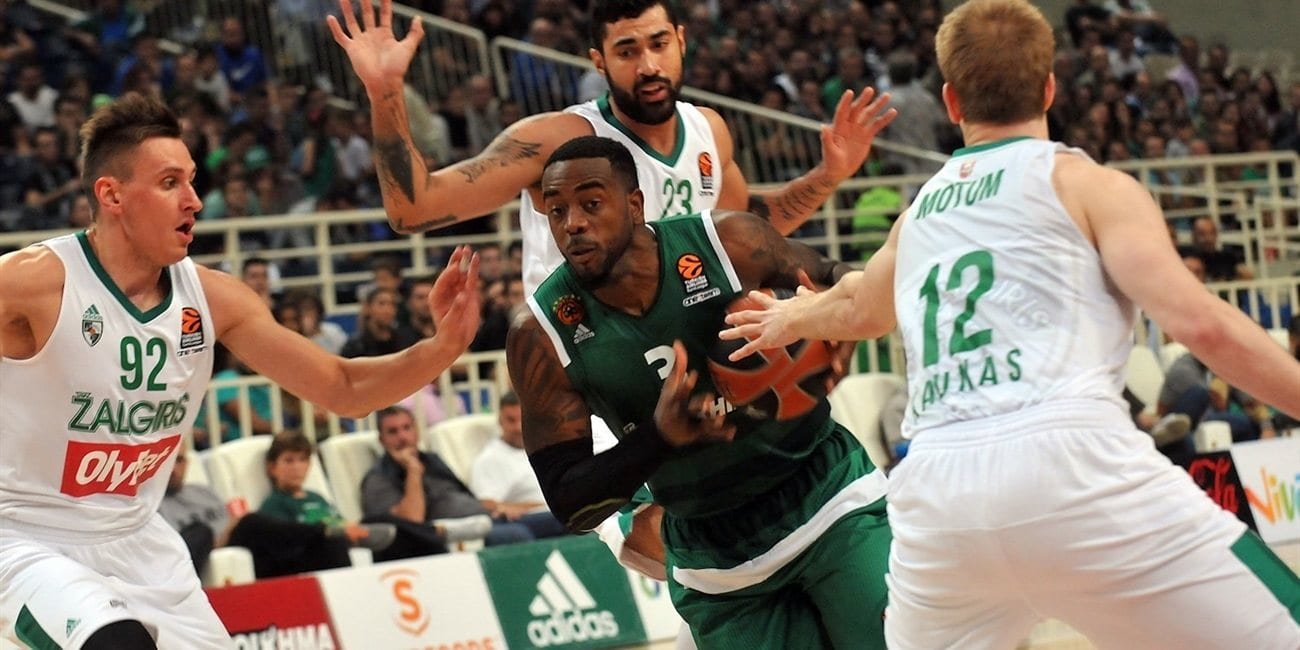 El Panathinaikos supera a un peleón Zalgiris (84-76)