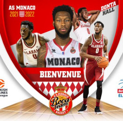 Donta Hall, nuevo jugador del AS Mónaco