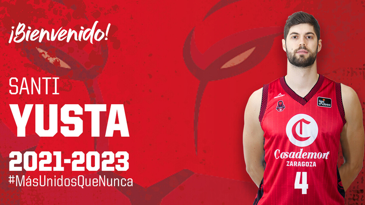 Santi Yusta, primer refuerzo del Casademont Zaragoza