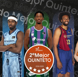 Segundo Mejor Quinteto de la Liga Endesa 2024-25