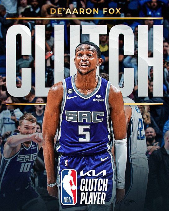 Jugador "Clutch" del Año: De'Aaron Fox