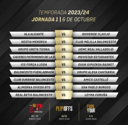 La LEB Oro de las ilusiones define su calendario de competición para la temporada 2023/24