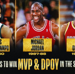 Antetokounmpo se une al exclusivo grupo de jugadores capaces de ganar el MVP y el Mejor defensor el mismo año
