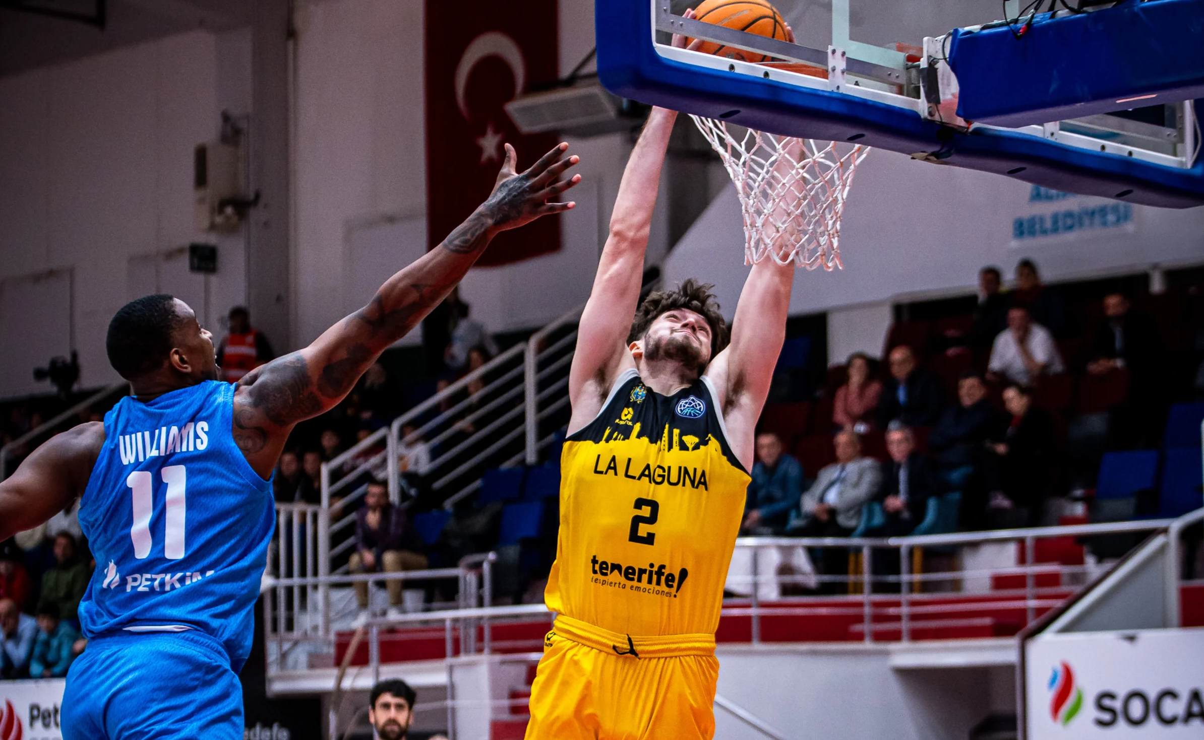La Laguna Tenerife impone su sello en Turquía, 80-85