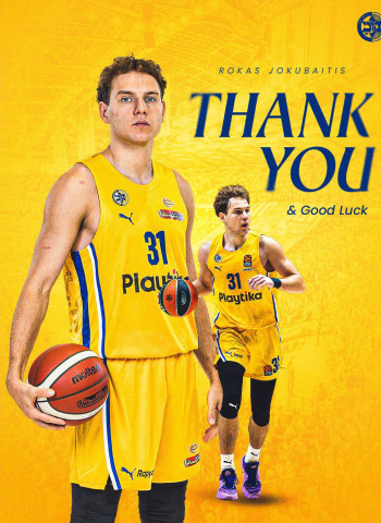 Rokas Jokubaitis deja Maccabi Tel Aviv y ficha por el Bayern Munich